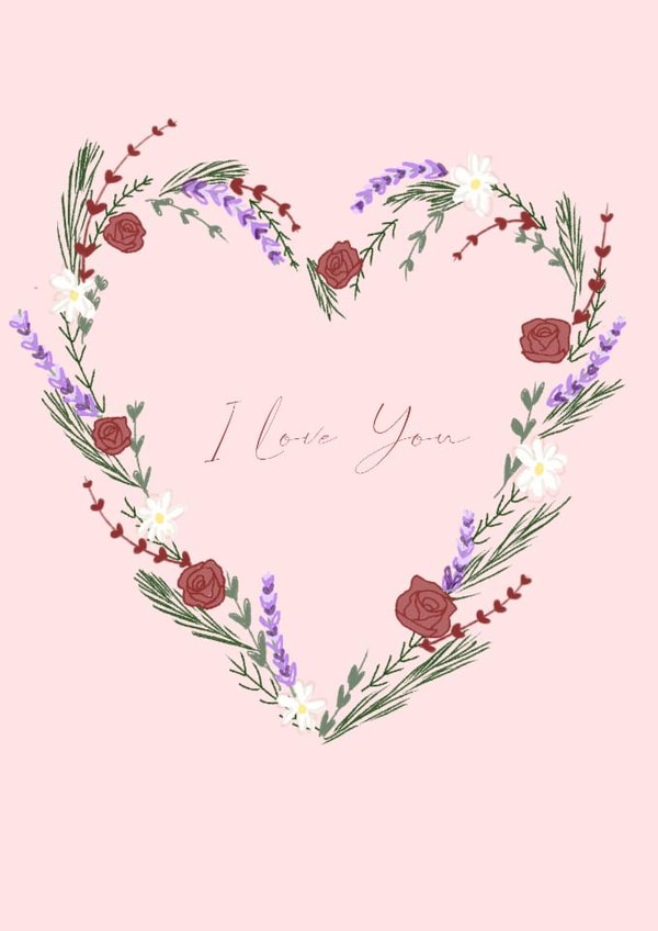 Happy Valentines Day, I love you. created by 25Seven