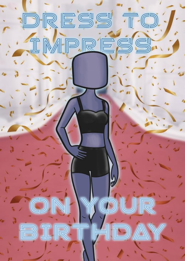 Dress to Impress Roblox Card created by Tom Sparke