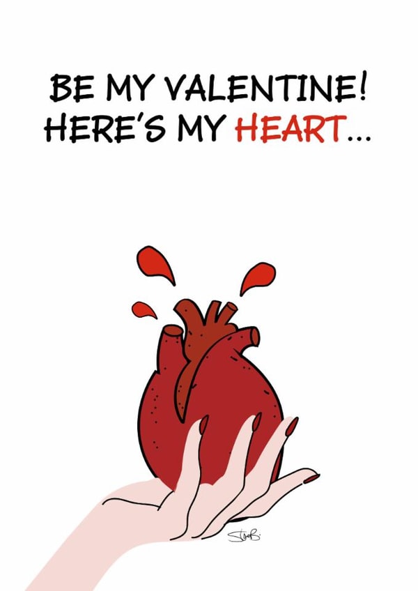 Valentines Day Card created by Steve Brown