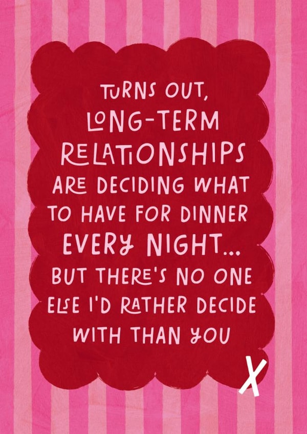 Funny Valentine's Day Card - Long Term Relationships created by Studio Mads