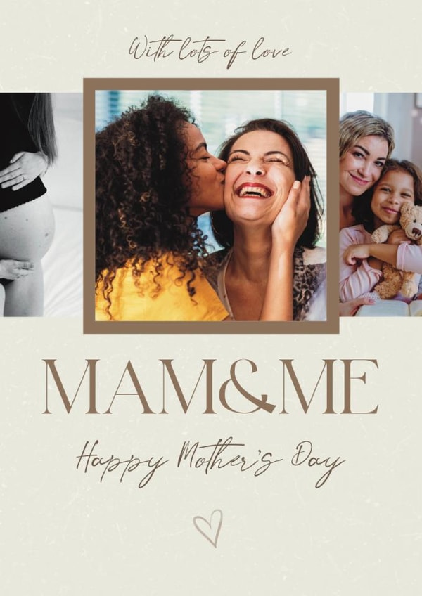 Classic Mother's Day Card - Mam And Me created by Choo Choo