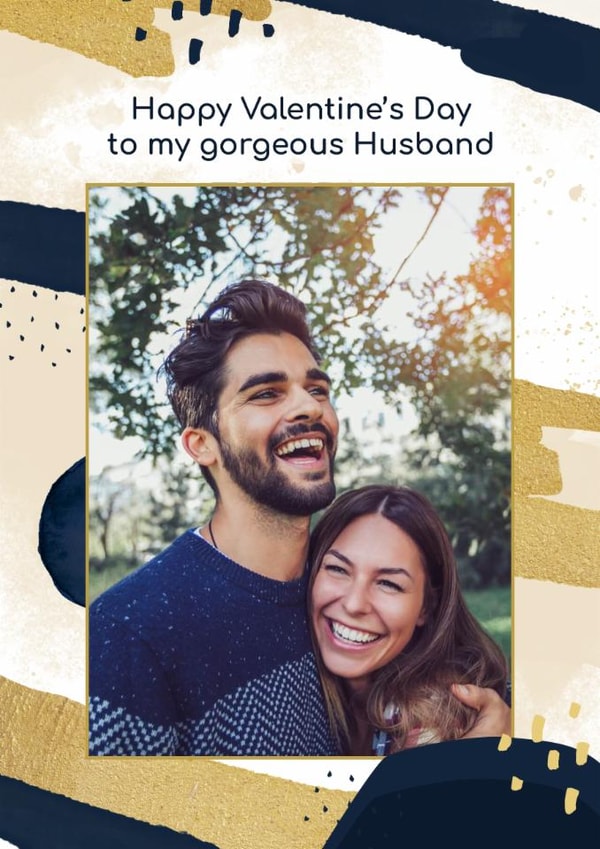 Classic Valentine's Day Card - Gorgeous Husband created by Evie Garnett Designs