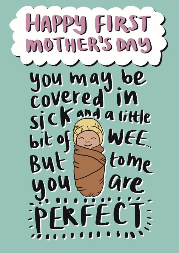 Cute Mother's Day Card - New Baby created by Childish Ramblings