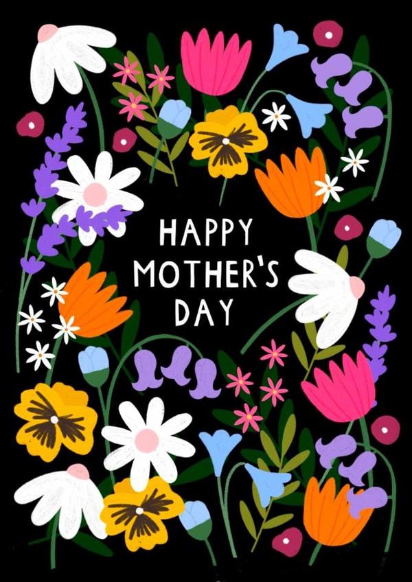 Classic Mother's Day Card - Florals - Happy Mother's Day created by Zoe Spry