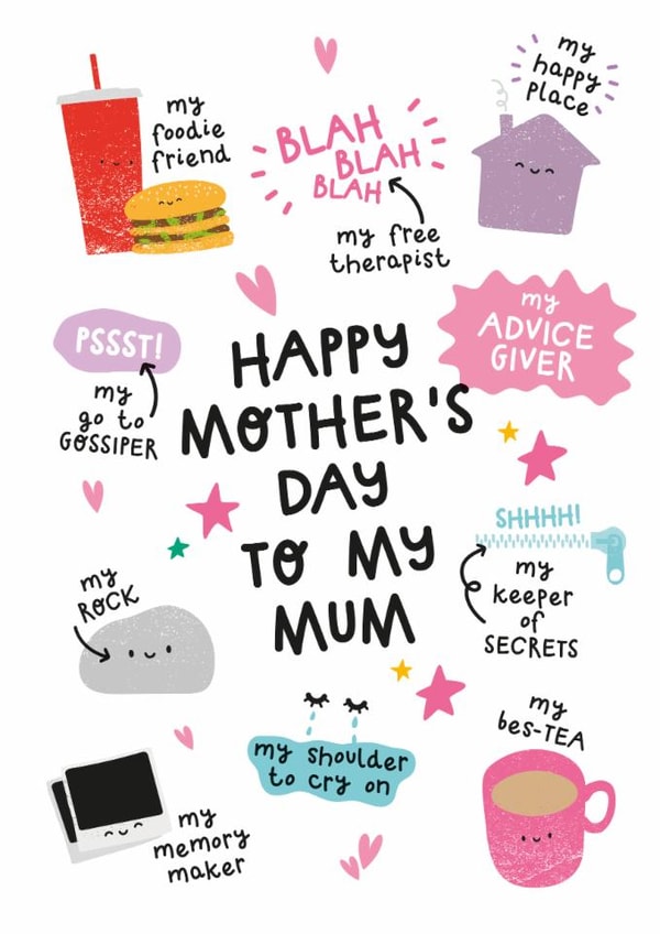 Cute Mother's Day Card - Mum created by Twisted Haggis