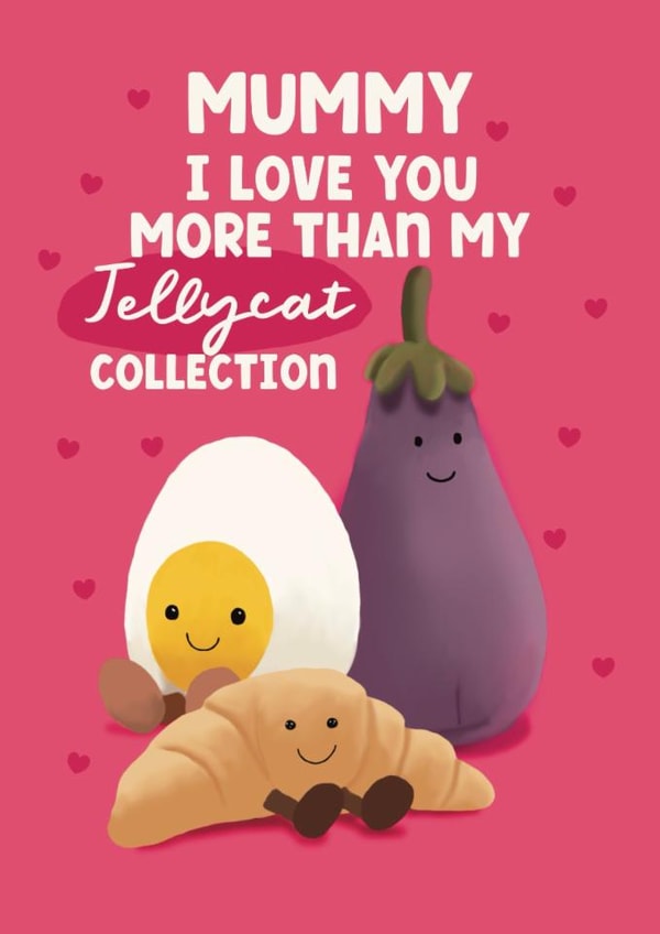 Cute Mother’s Day Card - For Mummy - Jellycat Collection created by Giddy Kipper