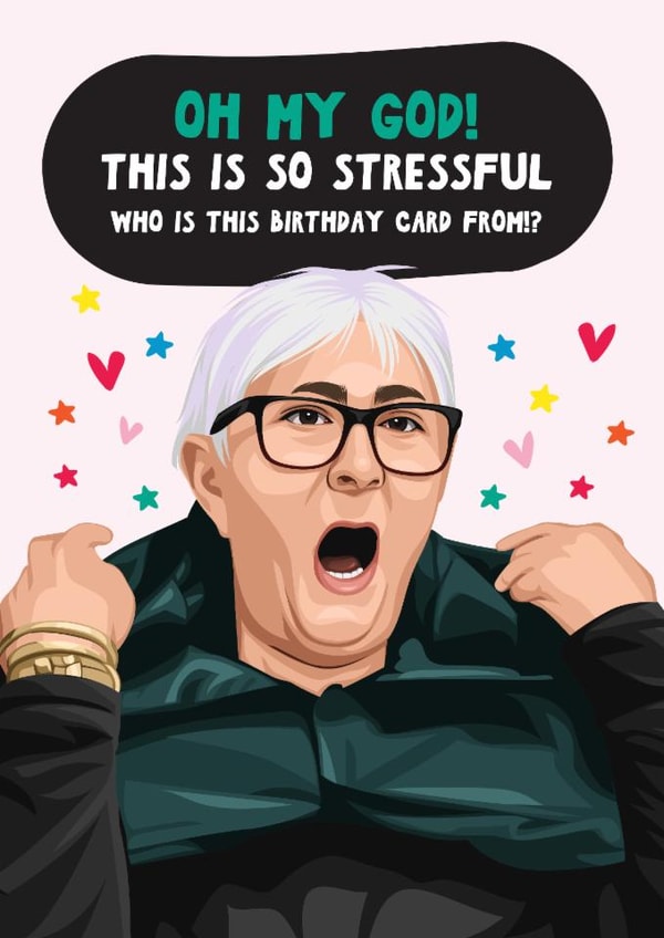 Funny Birthday Card - Linda - The Traitors created by Artsy Gift Co