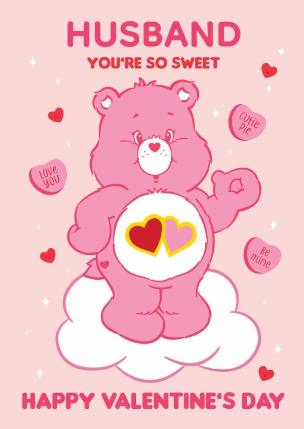 Care Bears Valentine’s Day Card For Husband - Sweet And Adorable created by Danilo