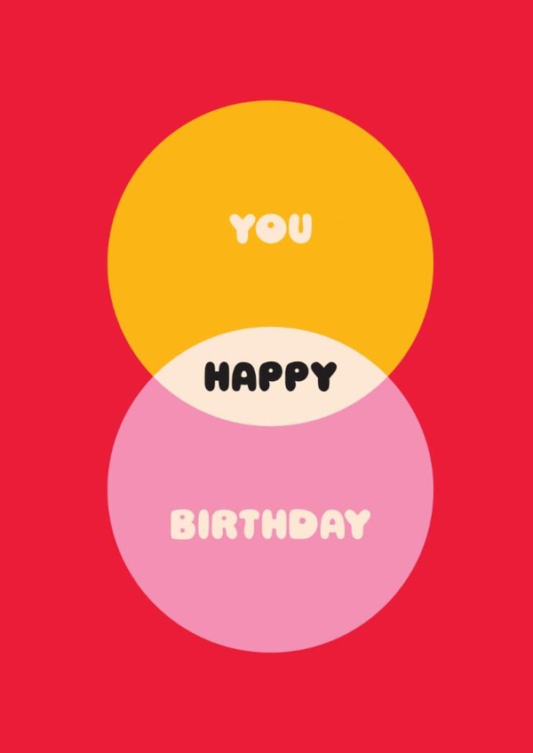 Happy Birthday greeting card – Birthday card created by Stoats & Weasels