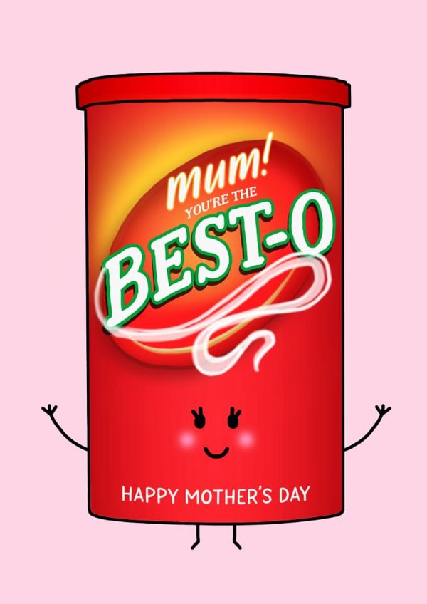 Cute Mother's Day Card - Best-O Gravy created by Of Life & Lemons Ltd.