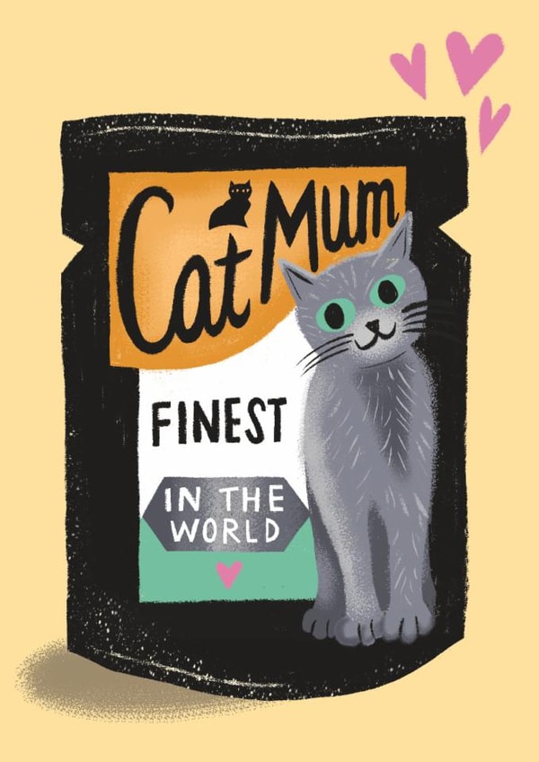 Cute Mother's Day Card - Finest In The World created by @AimeeStevens.Design