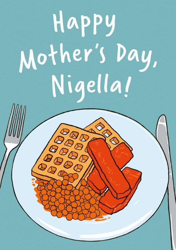 Funny Mother's Day Card - Nigella created by Paper Plane