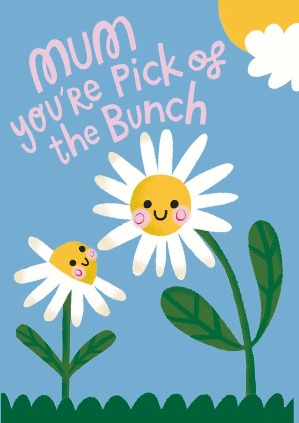 Cute Mother's Day Card - Pick Of The Bunch created by @AimeeStevens.Design