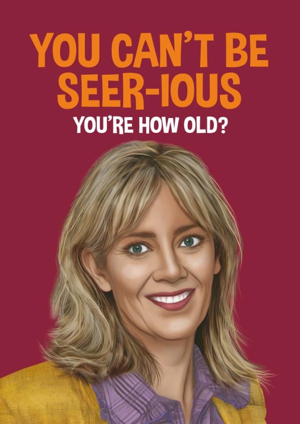 Funny Birthday Card - The Traitors - Frankie created by Atwood & Atwood