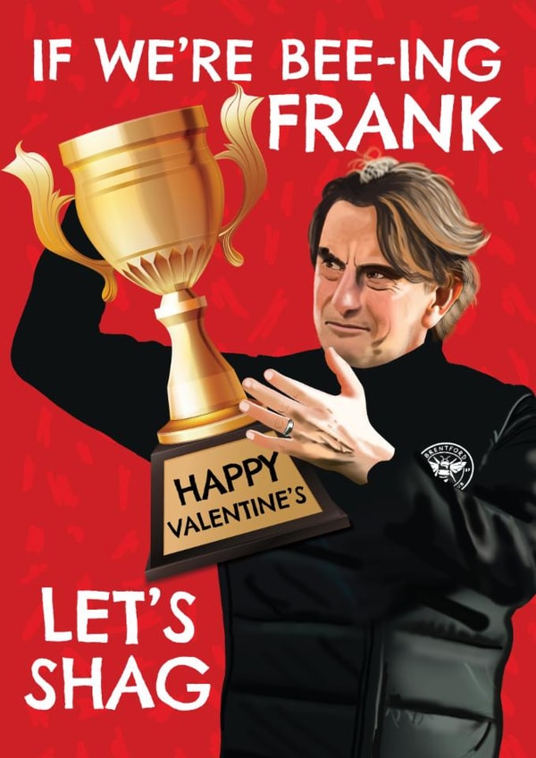 Funny Valentine's Day Card - Thomas Frank - Let's Shag created by AbiGoLucky
