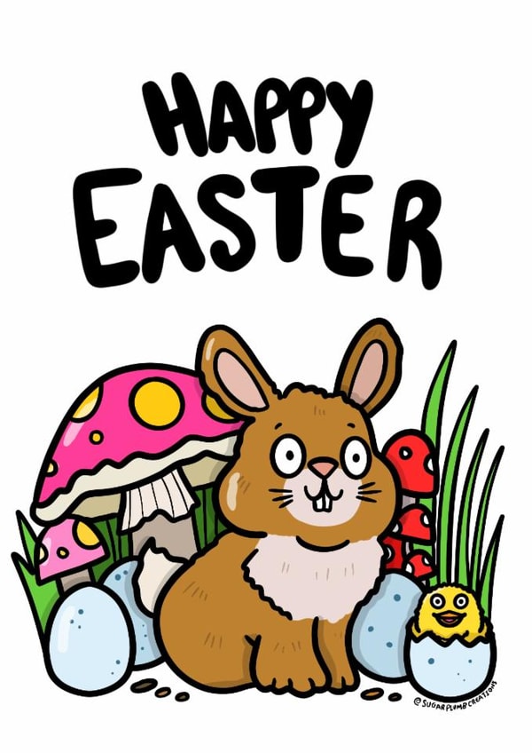 Easter card created by SugarPlumb Creations 