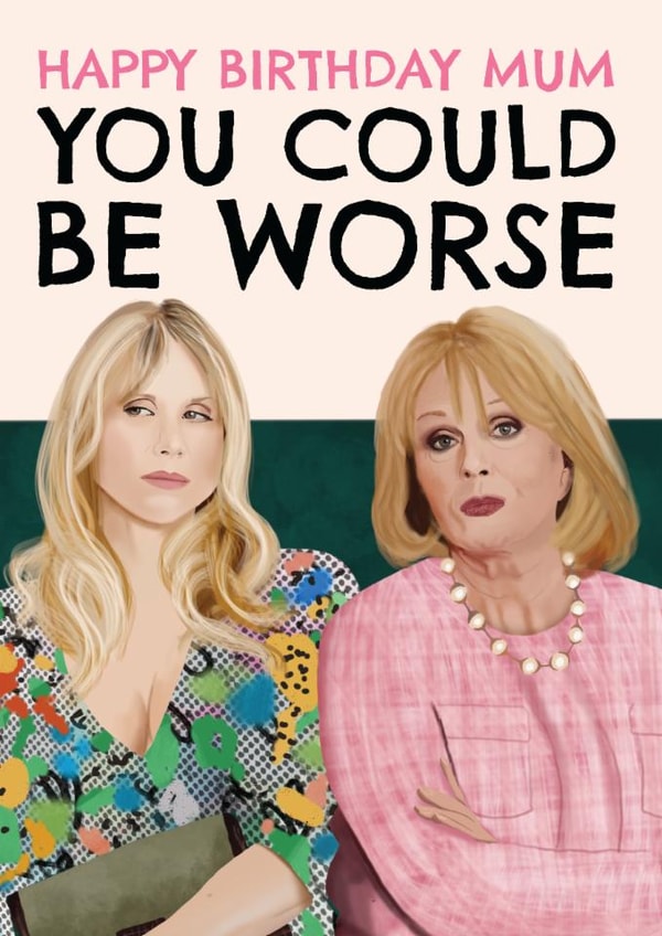 Funny Birthday Card - Amandaland - For Mum created by AbiGoLucky