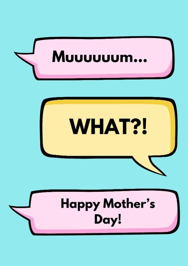 Mother's Day - Funny - Modern - Mum - Happy Mother's Day created by The Westland Pick Up