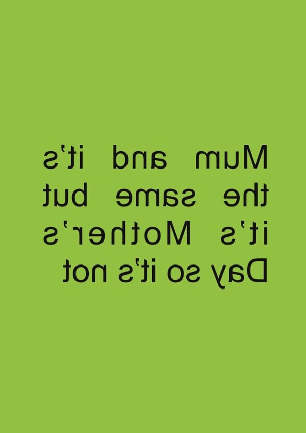 Bratty Mother’s Day card inspired by Charlie xcx created by Cardie created