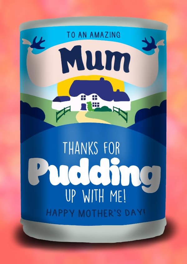 Funny Mother’s Day Card - Rice Pudding created by I Draw Stuff 