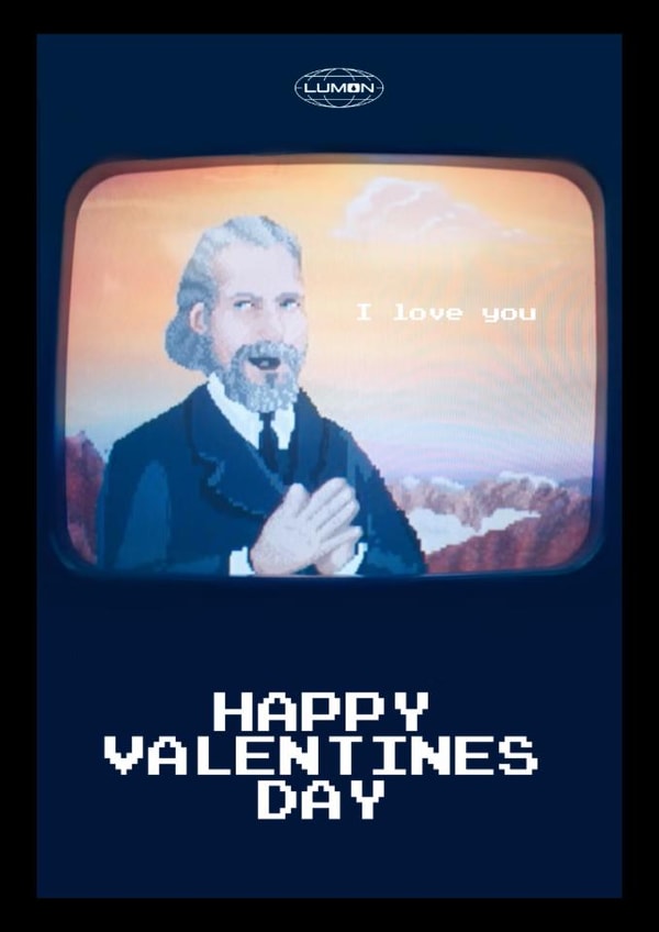 Severence Valentines Day Card created by August Skies Designs