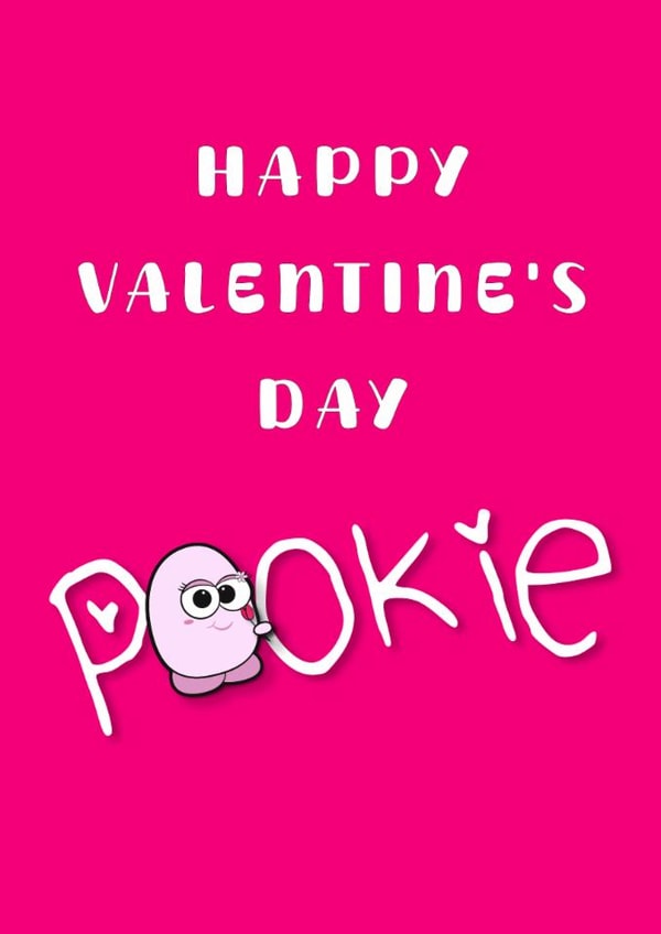 A cute Valentine's Day Card for your significant pookie. created by Leja Sleiniute
