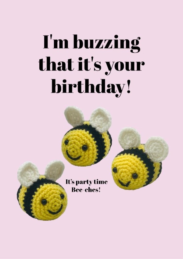 Cute birthday card for your bestie created by Milliewest