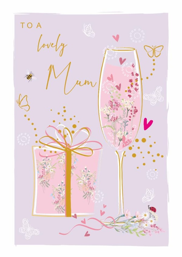 Classic Mother's Day Card - Flowers - Present created by SABIVO Design by Sabina