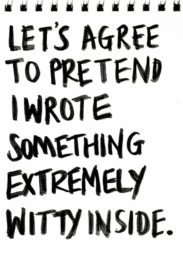 Card for the buyer who can never think of a good greeting created by Tina Bullen