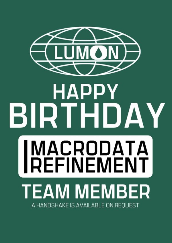 Funny Birthday Card - Severance - Macrodata Refinement created by Designs By Andy