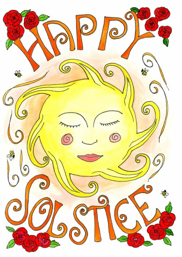 Fun Just Because Card - Summer Solstice - Flowers created by Keely Tyler