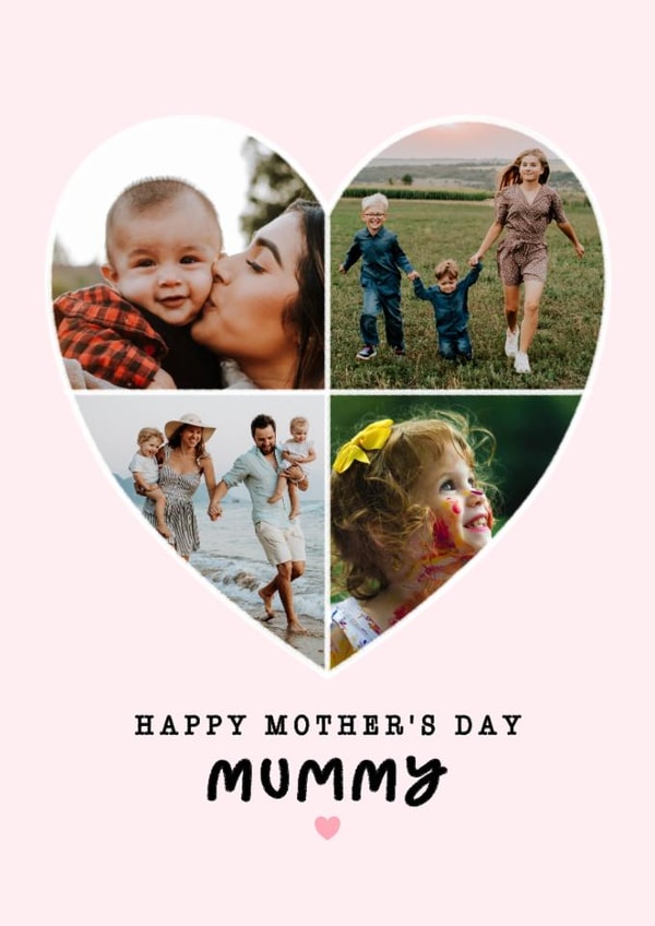 Cute Mother's Day Card - Heart Frame created by @hollielonglanddesigns