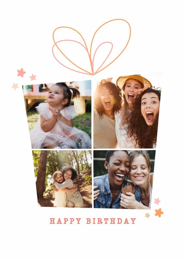 Classic Birthday Card - For Her - Present created by @hollielonglanddesigns