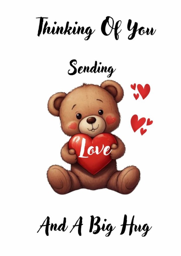 Thinking Of You Card For Friend created by Mary Bland