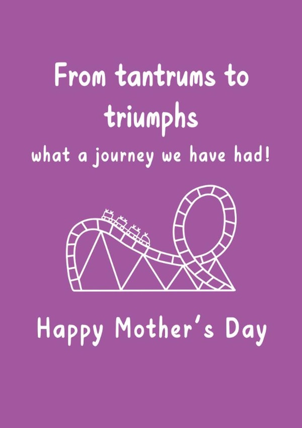 Heartfelt Mother’s Day Card – A Tribute to the Journey of Motherhood created by Sofa2Summit