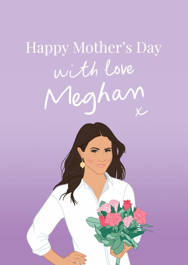 Fun Mother's Day - Meghan Markle - With Love, Meghan x created by The Cake Thief
