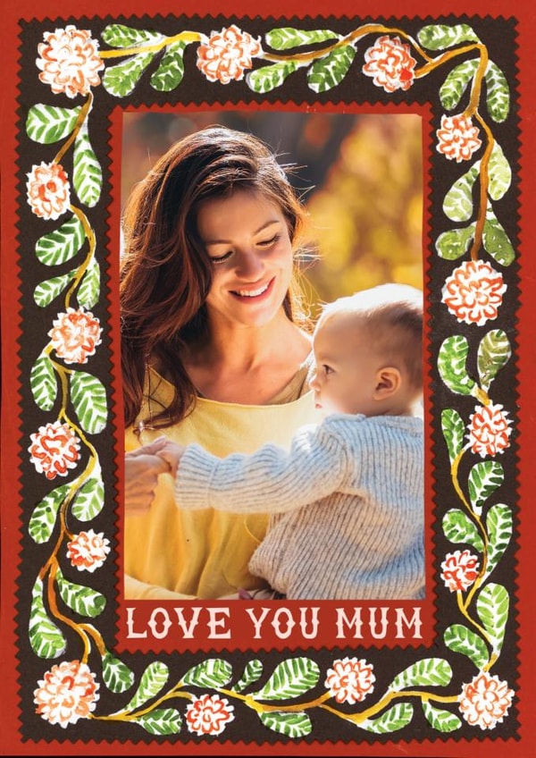 Pretty Mother's Day Card - Love You Mum created by Hadley Paper Goods Ltd