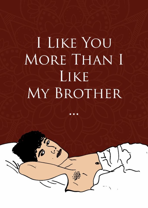 Funny Anniversary card or to show your love with fellow White Lotus fans created by Josh Hayes