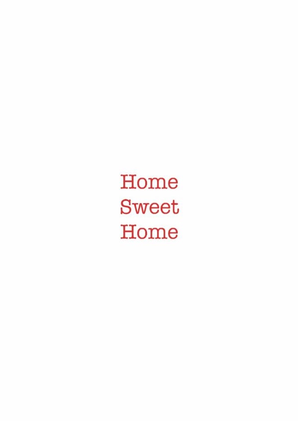 Cute New Home card - Home Sweet Home created by DBD Designs