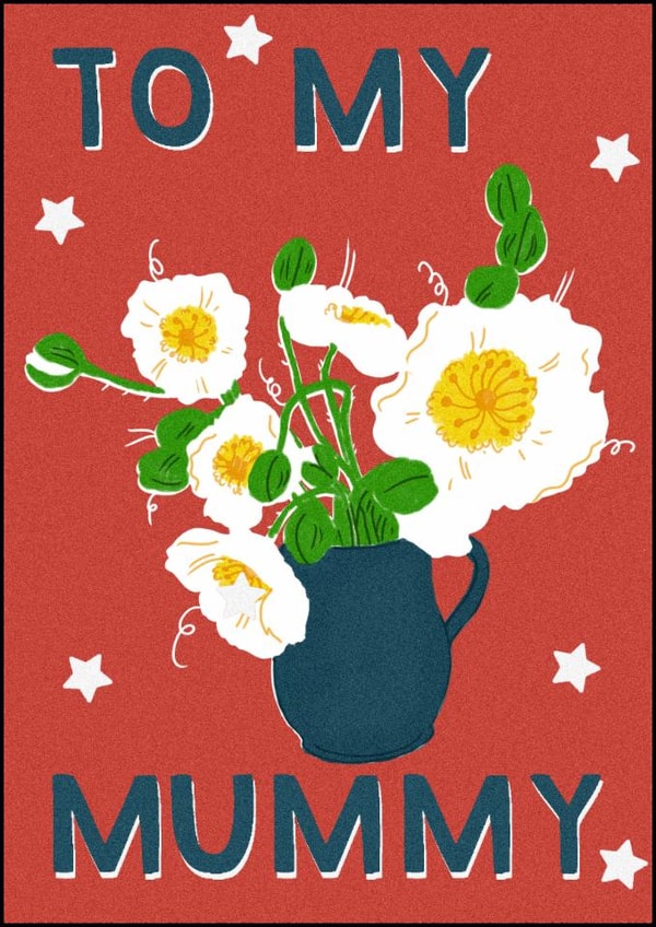 Cute Mothers Day or card specifically for Mothers created by Piss Poor Press