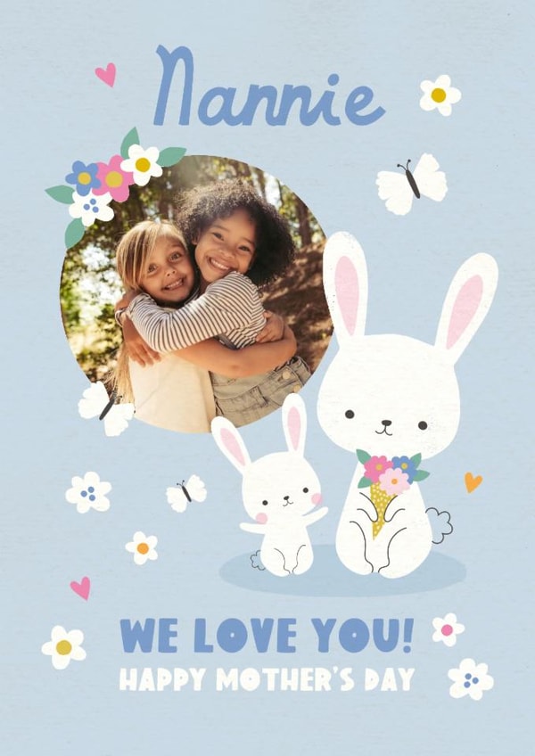 Cute Mother's Day - For Nannie - Bunnies - We love you created by Lemon and Sugar