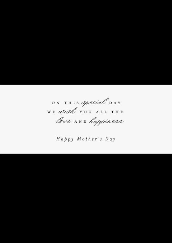 Cute photo Mother's Day card created by Hudson meet Rose