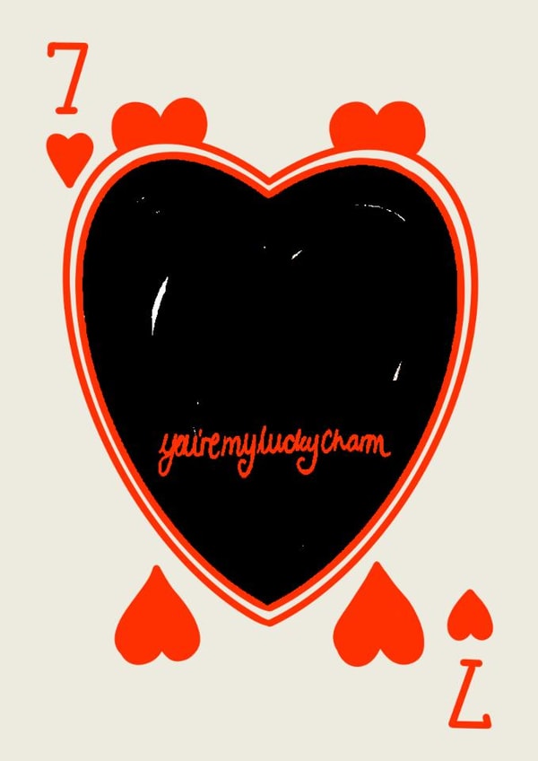 You're My Lucky Charm! A fun card to show your friends or family you love them. created by Bossy Jane