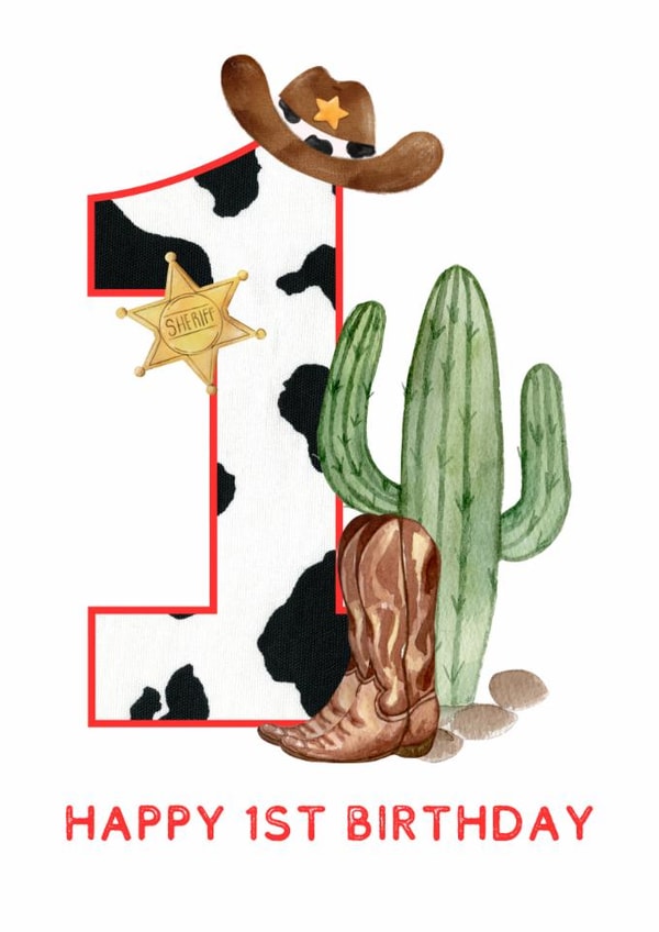 First rodeo themed 1st birthday created by Doodles by Doodle