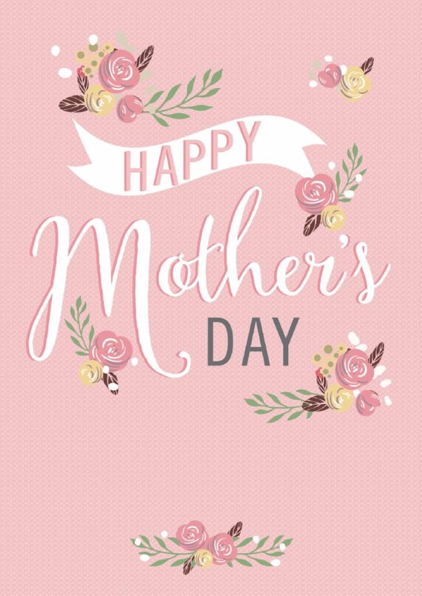 Floral Mother’s Day Card – A Beautiful Bloom of Love - For Mum, Gran, Step-Mum created by Personalised Memento Company,Limited