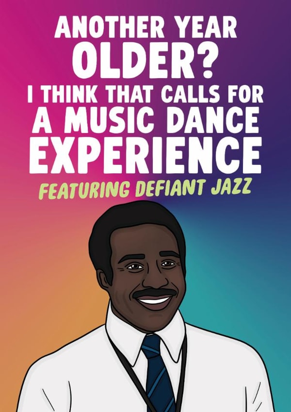 Funny Birthday Card - Severance - Music Dance Experience created by Studio Doodles