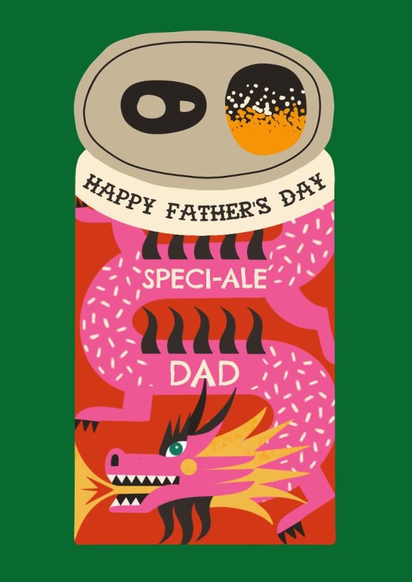 Punny Father's Day Card - IPA - Special Dad created by AbiGoLucky