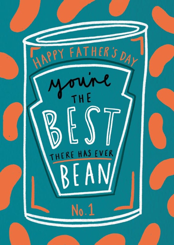 Classic Father's Day Card - Heinz - Best There's Ever Bean created by Hotchpotch 