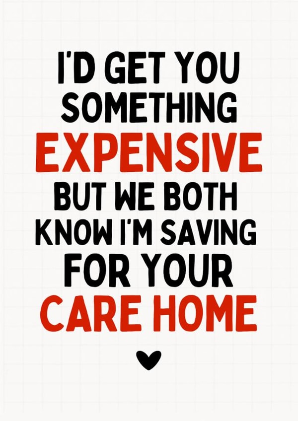 Funny Father's Day Card - Care Home created by Sundiva Designs