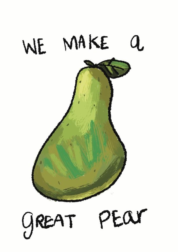 Cute couple card created by jammboaa